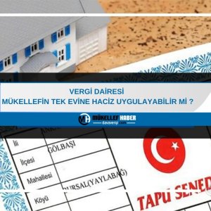 e Haciz Vergi Dairesince Tek Eve Koyabilir Mi? 2025