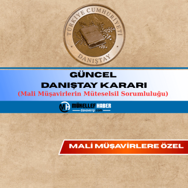 Mali Müşavirlerin Müteselsil Sorumluluğu