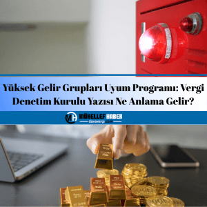 Yüksek Gelir Grupları Uyum Programı: Vergi Denetim Kurulu Yazısı Ne Anlama Gelir?