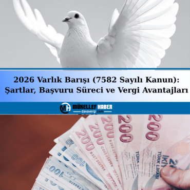 2026 Varlık Barışı (7582 Sayılı Kanun): Şartlar, Başvuru Süreci ve Vergi Avantajları